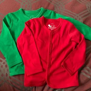 *two* primary brand sweaters